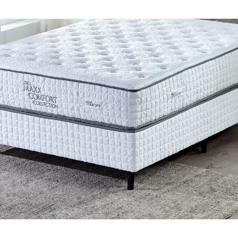 13 Inch Twin Memory Foam Luxury Hybrid Mattress 7-zone Gorilla Pocket Spring System 11 Premium Layers,White