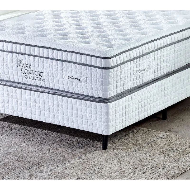 15 Inch Twin Memory Foam Luxury Hybrid Mattress 12 Premium Layers CertiPUR,White