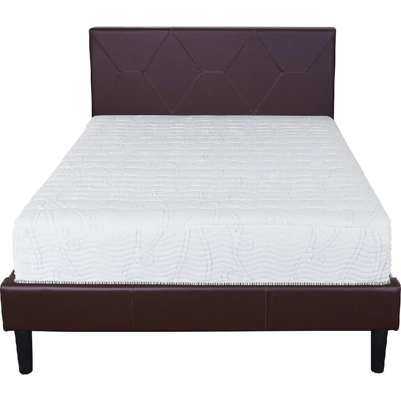 Daily Boutik Twin size Innerspring Mattress with Cool Gel Memory Foam Layer