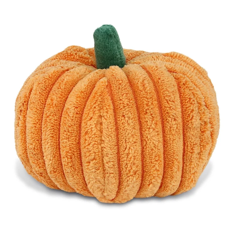 DolliBu Large Pumpkin Plush – Spooky Plush Pumpkin Toy for Teddy Bear - 4 inches