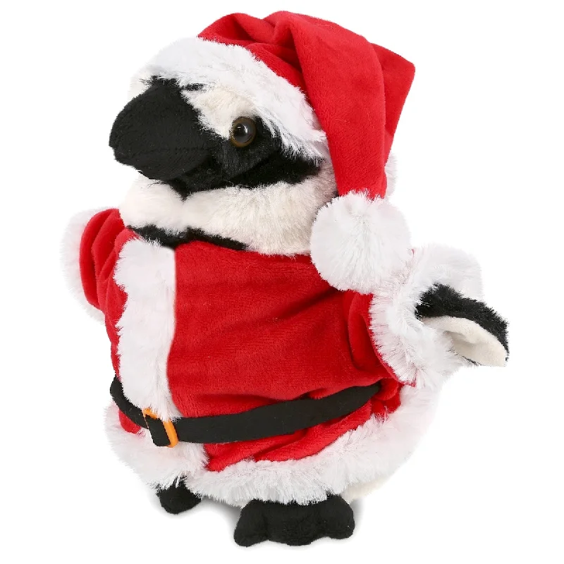 DolliBu Santa African Penguin Stuffed Animal Plush with Santa Outfit - 7 inches