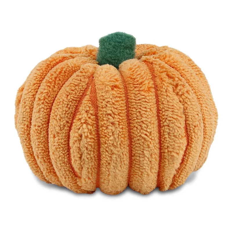 DolliBu Small Pumpkin Plush – Spooky Plush Pumpkin Toy for Teddy Bear - 3 inches