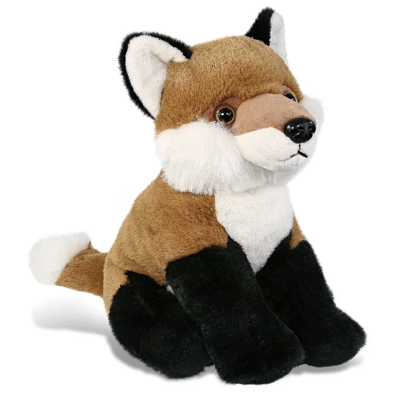 DolliBu Soft Huggable Floppy Fox Stuffed Animal for Kids and Adults - 9 inches