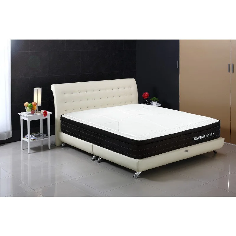 Euro Style Collection 12-inch Full-size Gel Memory Foam and Pocket Spring Mattress