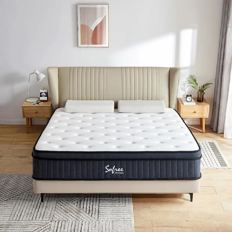 Full Size Mattress, 12 Inch Memory Foam Hybrid Mattress Full, Pocket Spring Full Mattress in a Box for Motion Isolation