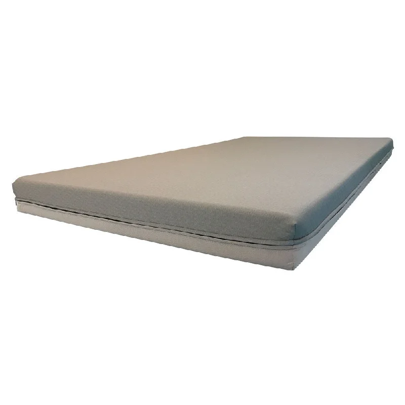 Long Haul Dual Sided Economical Medium-Firm 5-inch Foam Truck Mattress (Many Sizes Available) - White