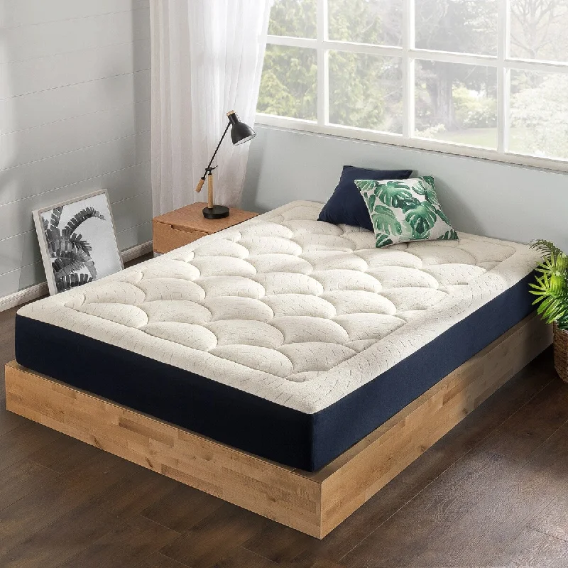 Plush Memory Foam 10 inch Marshmallow Mattress By Crown Comfort