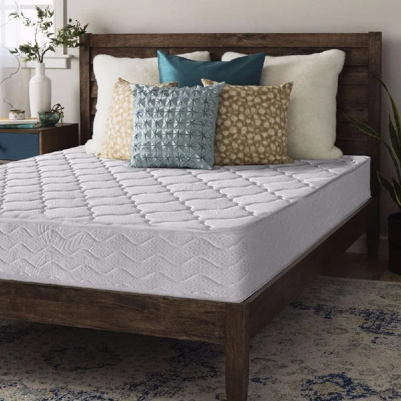 Queen Size Pocketed Coil Mattress Contour Support By Crown Comfort