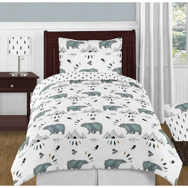 4pc Twin Bedding Set for the Bear Mountain Collection by Sweet Jojo Designs