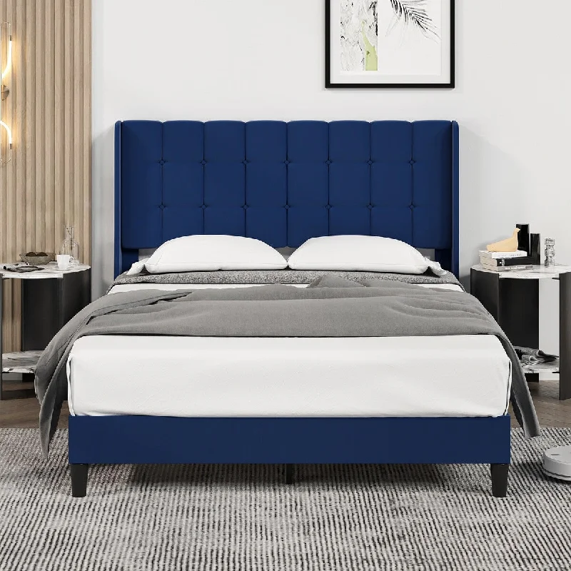 Queen Bed Frame with Headboard